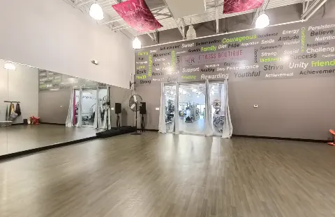HER Fitness group studio 360 scene preview